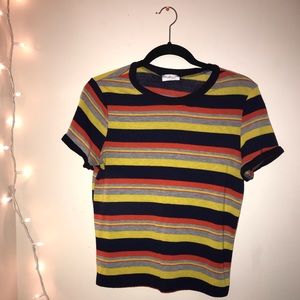 Striped Ringer Tee
